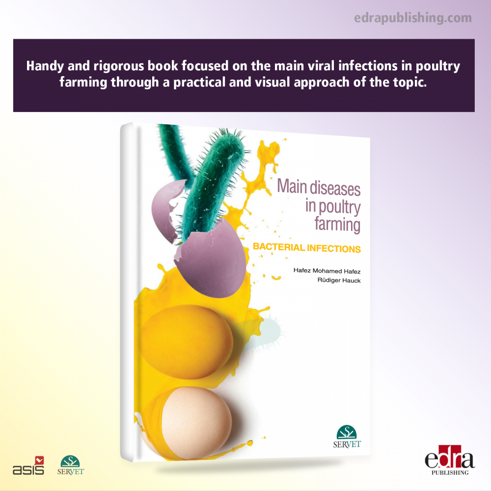 Main Diseases in Poultry Farming. Bacterial Infections - cover book - Veterinary book - Hafez Mohamed Hafez - Rüdiger Hauck Main Diseases in Poultry Farming. Bacterial Infections - cover book - Veterinary book - Hafez Mohamed Hafez - Rüdiger Hauck