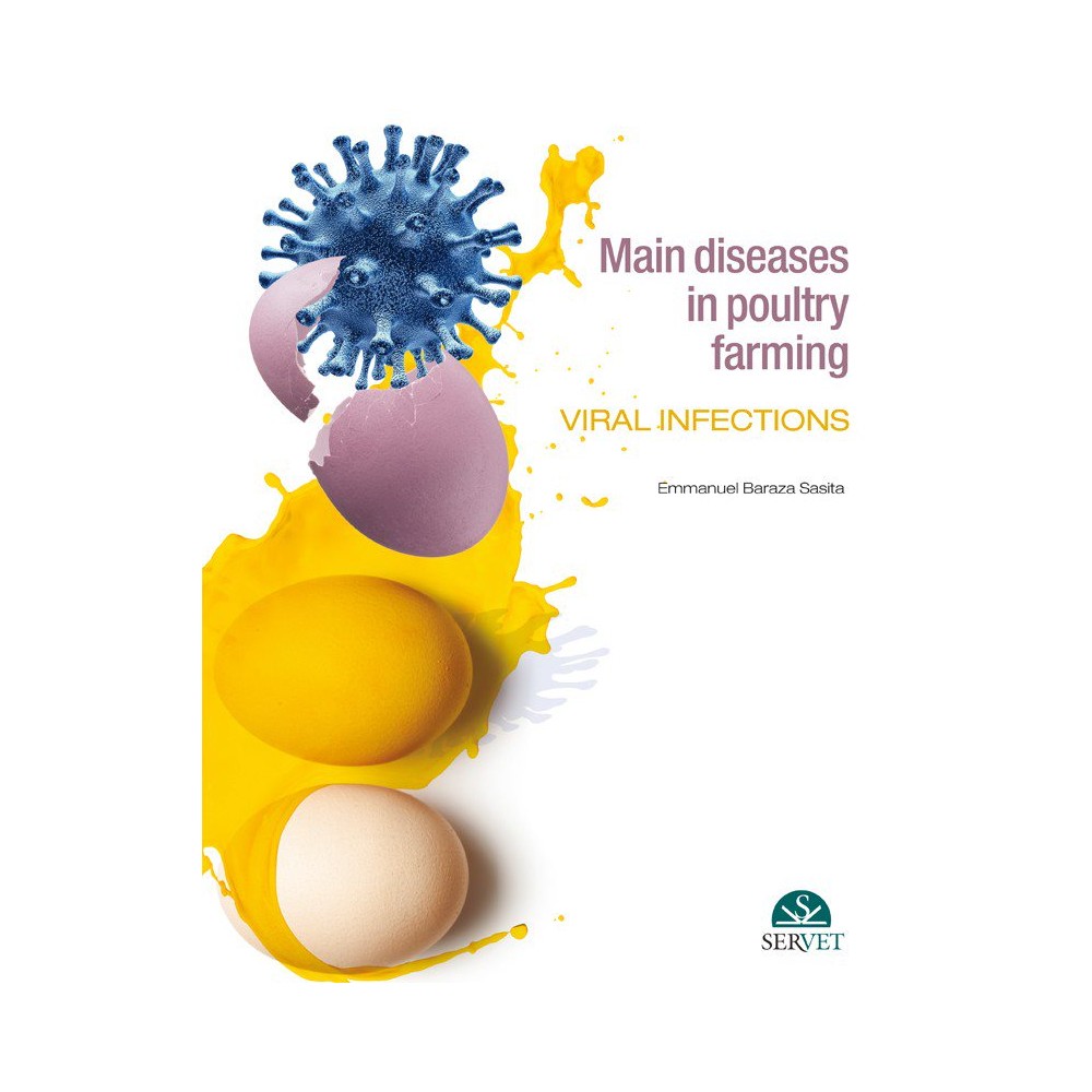 Main Diseases in Poultry Farming. Viral infections - Veterinary book - cover book - Emmanuel Baraza Sasita