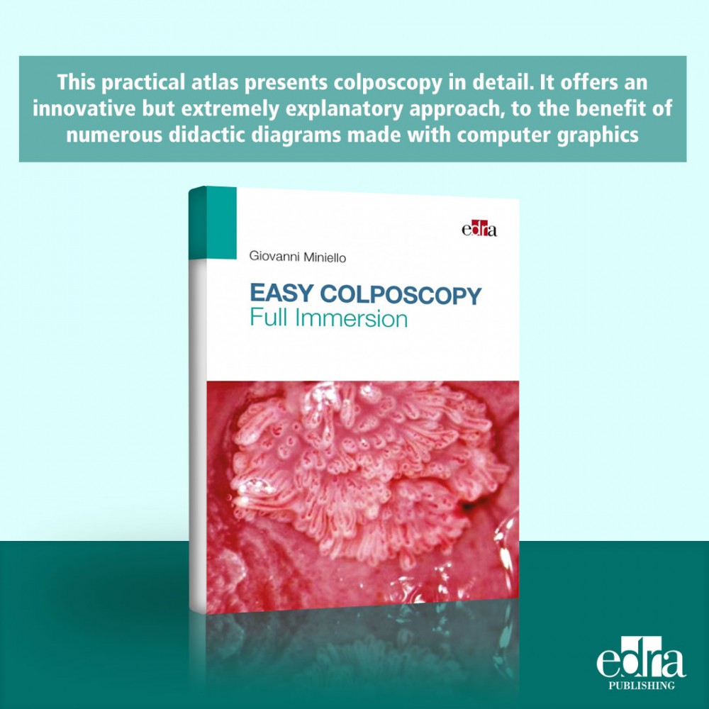 Easy Colposcopy. Full Immersion - cover book - Medicine book - Giovanni Miniello - Easy Colposcopy. Full Immersion - cover book - Medicine book - Giovanni Miniello -