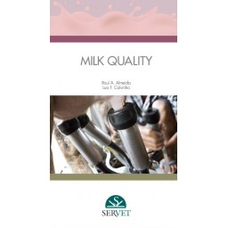 Milk quality - Veterinary book - cover book - Raul A. Almeida - Luis F. Calvinho