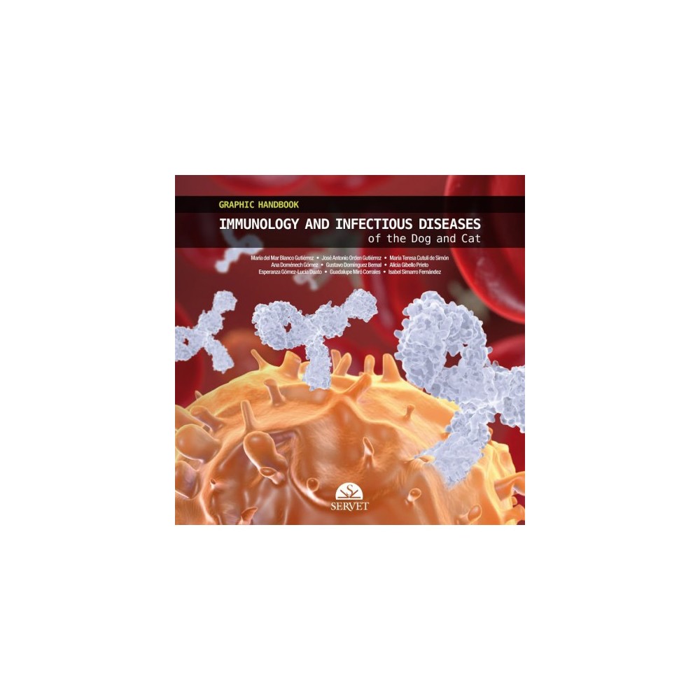 Graphic Handbook of Inmunology and Infectious Diseases of the Dog and Cat - Veterinary book - cover book