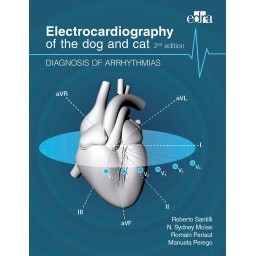 Electrocardiography of the dog and cat. Diagnosis of arrhythmias. II Edition - book cover - veterinary book