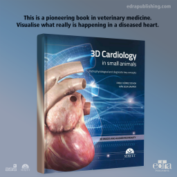 3D Cardiology in Small Animals - Book Cover - Veterinary Book
