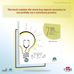 7 Keys to Successfully Running a Veterinary Practice - Book cover - veterinary book