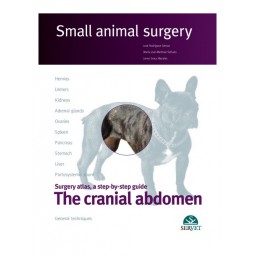 The cranial abdomen. Small animal surgery - book cover - veterinary book