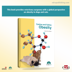 Canine and feline obesity - book cover - veterinary book