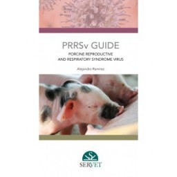 PRRSv guide. Porcine reproductive and respiratory syndrome - book cover - veterinary book