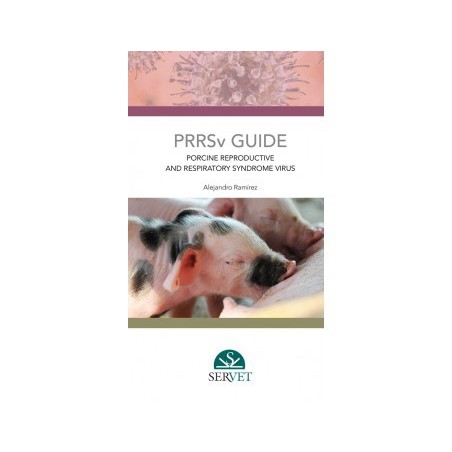PRRSv guide. Porcine reproductive and respiratory syndrome - book cover - veterinary book