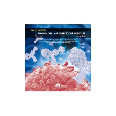 Graphic handbook of Immunology and Bovine Infectious Diseases - Veterinary book - cover book - Ana Domenech